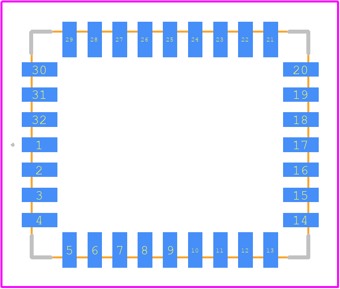HUM-868-PRC - TE Connectivity PCB footprint - Other - Other - 13.97mm x 11.43mm_2024