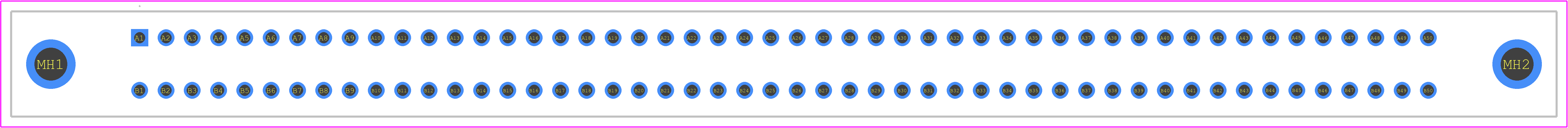 FMC50DRXH - Sullins PCB footprint - Other - Other - FMC50DRXH-5