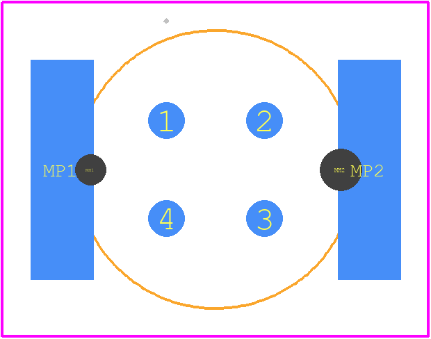 484937-E - TE Connectivity PCB footprint - Other - Other - 484937-E-1