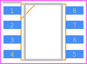 AT25320N-10SI - Microchip PCB footprint - Small Outline Packages - Small Outline Packages - 8S1_2024