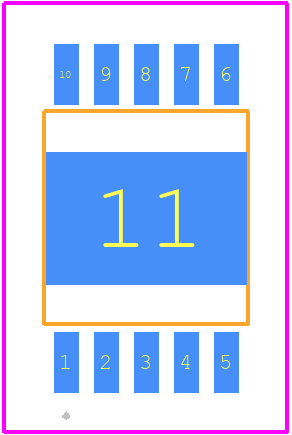 NVMJST1D3N04CTXG - onsemi PCB footprint - Other - Other - NVMJST1D3N04CTXG-2