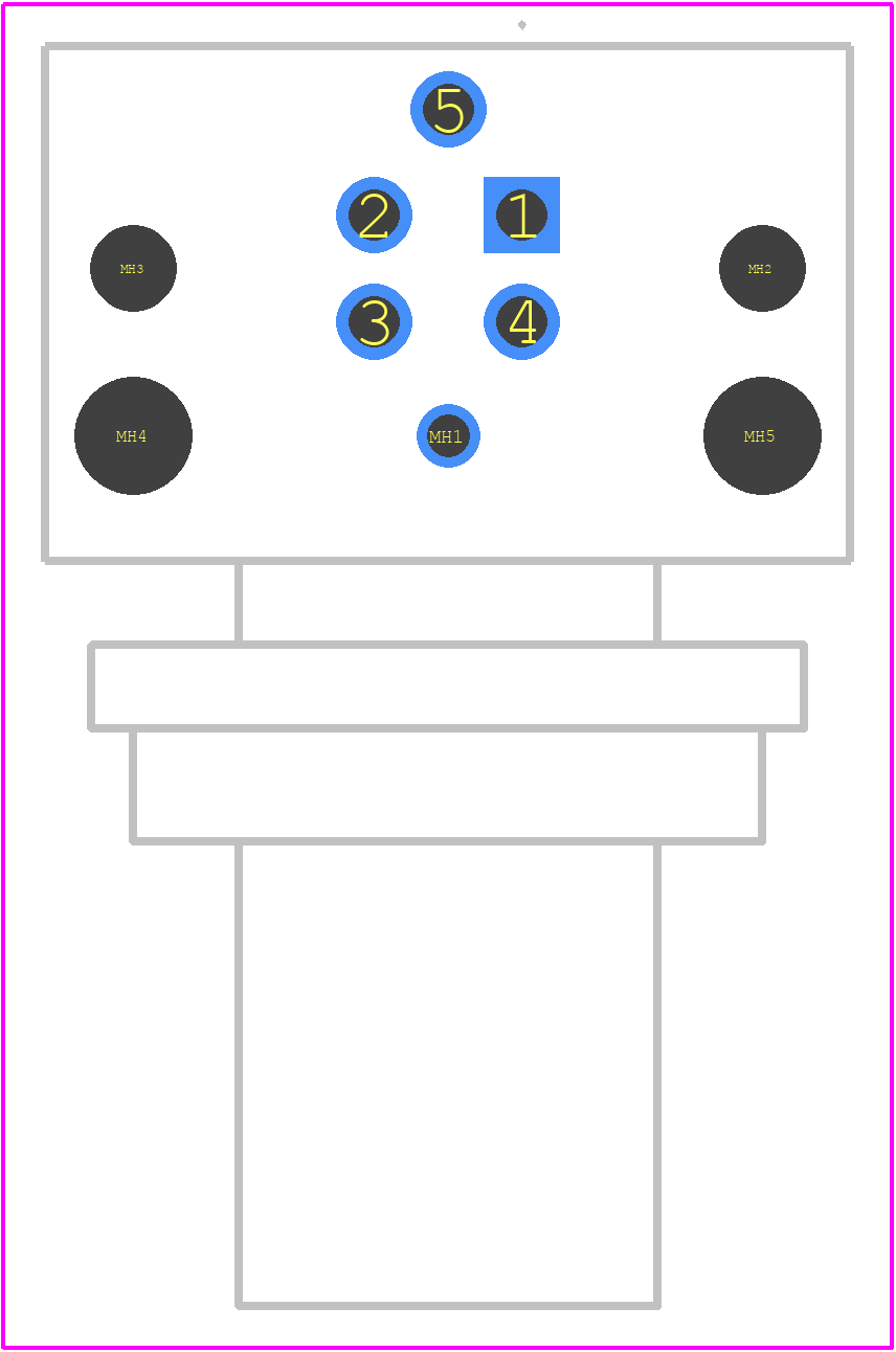 1436615 - Phoenix Contact PCB footprint - Other - Other - 1436615-1