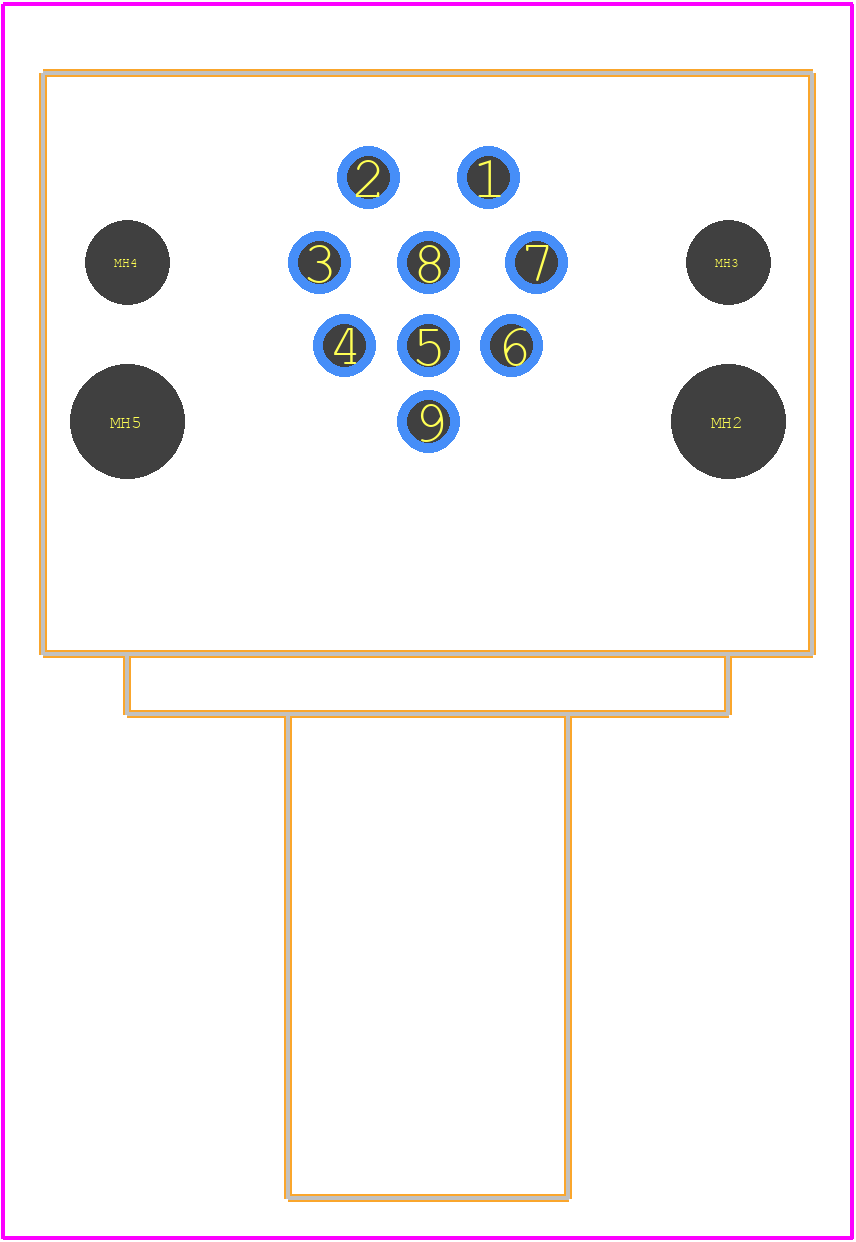 1437012 - Phoenix Contact PCB footprint - Other - Other - 1437012-8