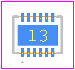 LTC9111RDE#TRPBF - Analog Devices PCB footprint - Other - Other - LTC9111RDE#12-Lead Plastic DFN (4mm × 3mm)_2026-2TRPBF-2