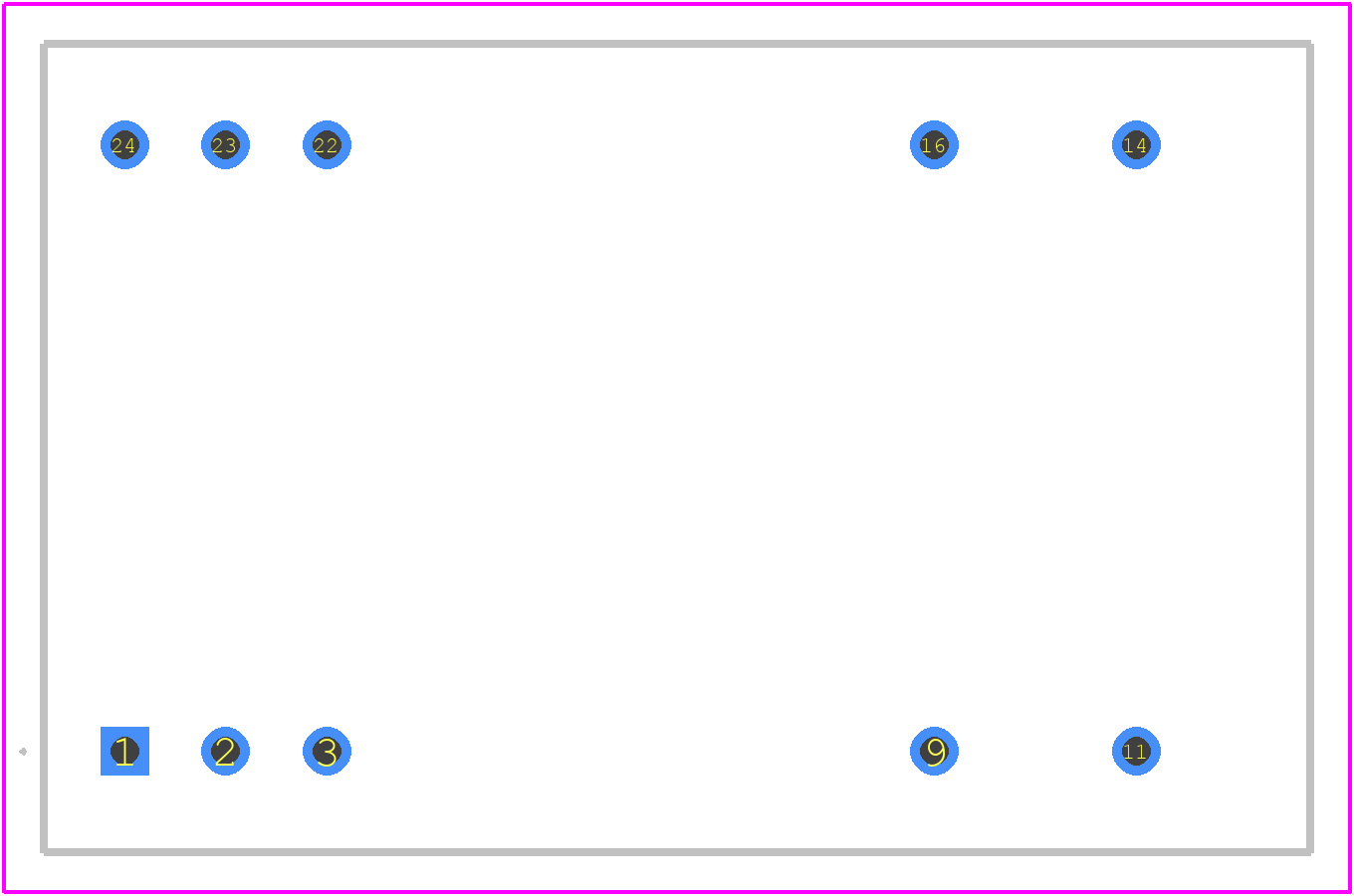 AMLD-3690IZ - aimtec PCB footprint - Other - Other - AMLD-3690IZ-4