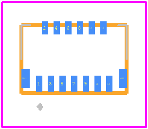 FH26W-13S-0.3SHW(60) - Hirose PCB footprint - Other - Other - FH26W-13S-0.3SHW(60)-2