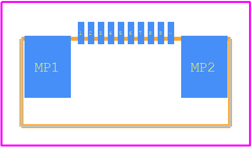 1-1734592-0 - TE Connectivity PCB footprint - Other - Other - 1-1734592-0-1