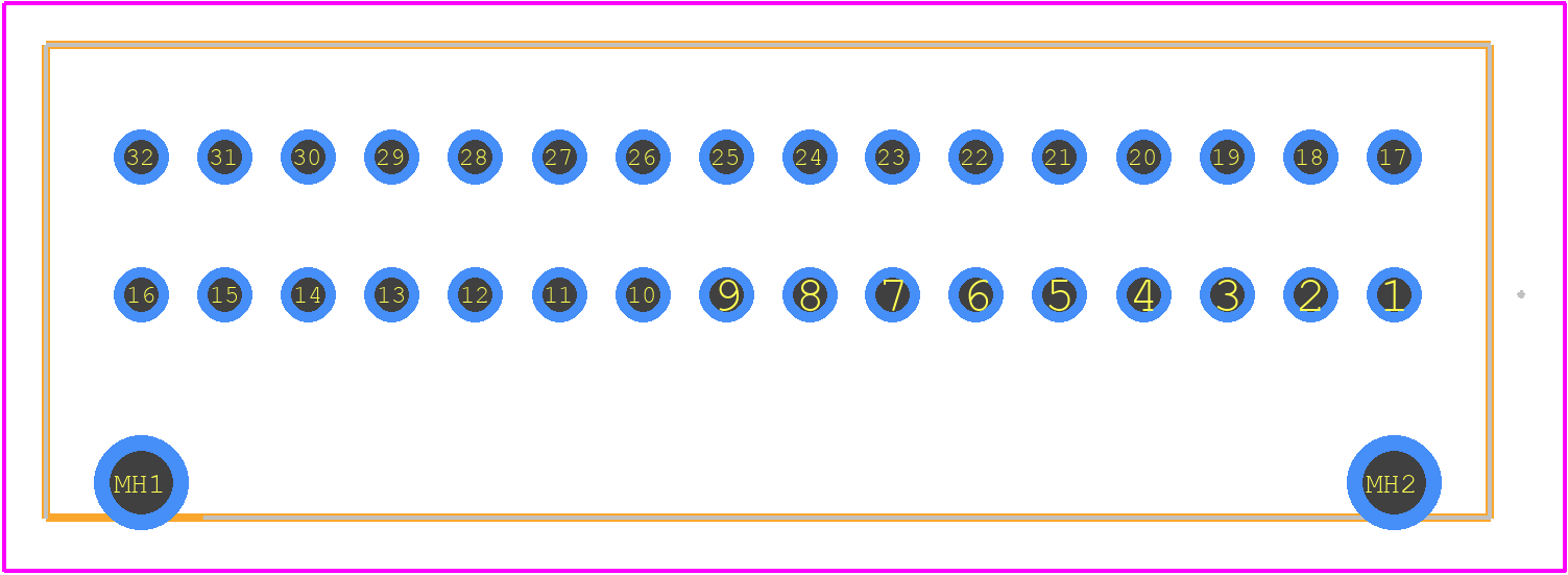 1-1827872-6 - TE Connectivity PCB footprint - Other - Other - 1-1827872-6-2