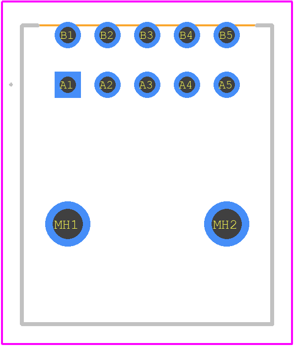 1-1827873-5 - TE Connectivity PCB footprint - Other - Other - 1-1827873-5-1