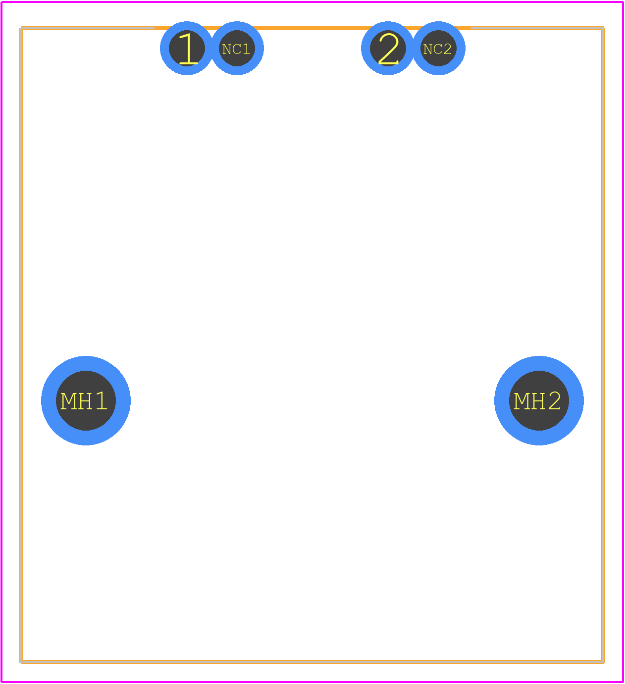 1-353079-2 - TE Connectivity PCB footprint - Other - Other - 1-353079-2-1-1