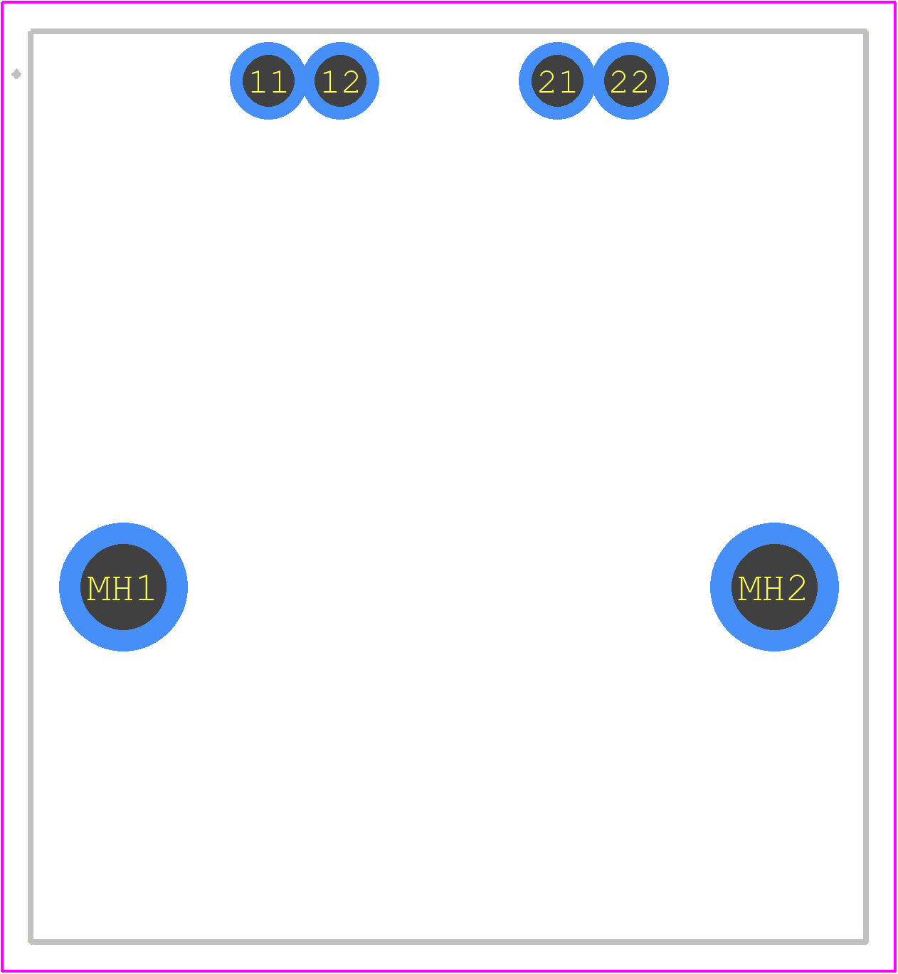 1-353079-3 - TE Connectivity PCB footprint - Other - Other - 1-353079-3-1