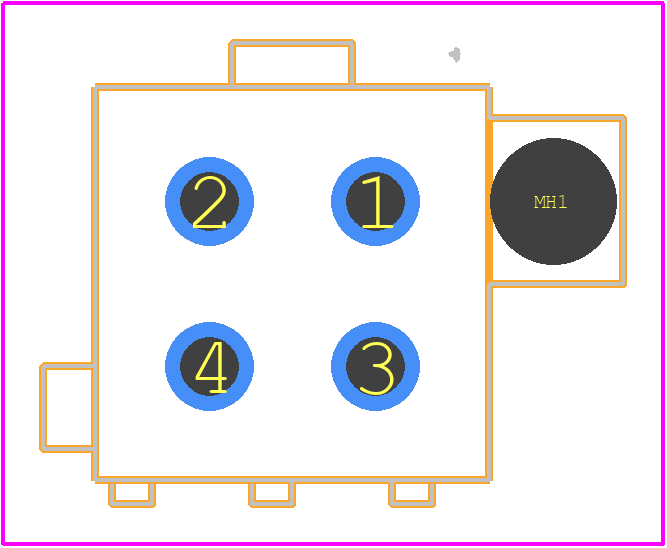 1-770174-0 - TE Connectivity PCB footprint - Other - Other - 1-770174-0-1