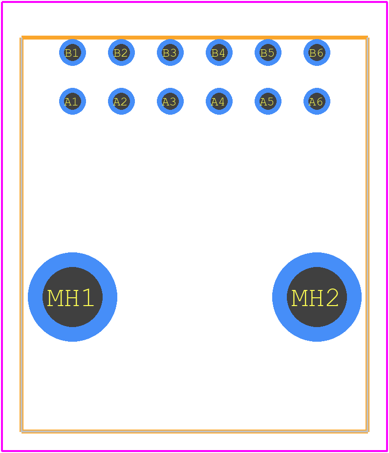 1376020-1 - TE Connectivity PCB footprint - Other - Other - 1376020-1-1