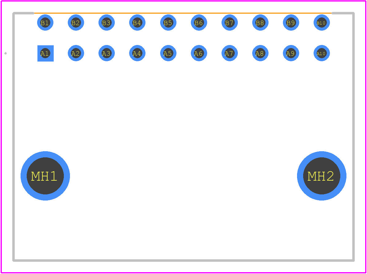 1376137-2 - TE Connectivity PCB footprint - Other - Other - 1376137-2-2
