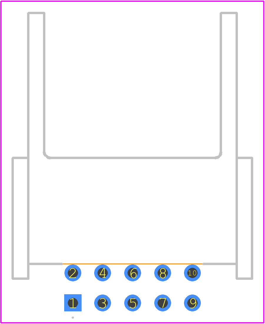2-1761607-3 - TE Connectivity PCB footprint - Other - Other - 2-1761607-3-2