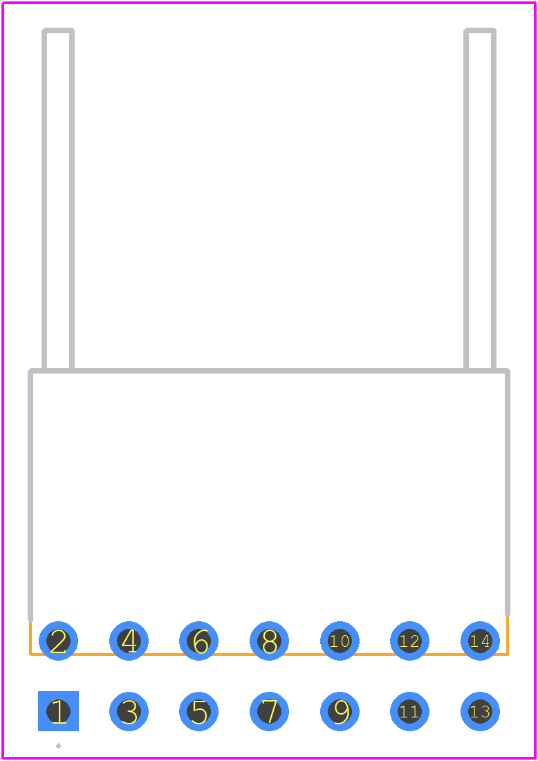 2-1761607-5 - TE Connectivity PCB footprint - Other - Other - 2-1761607-5-2