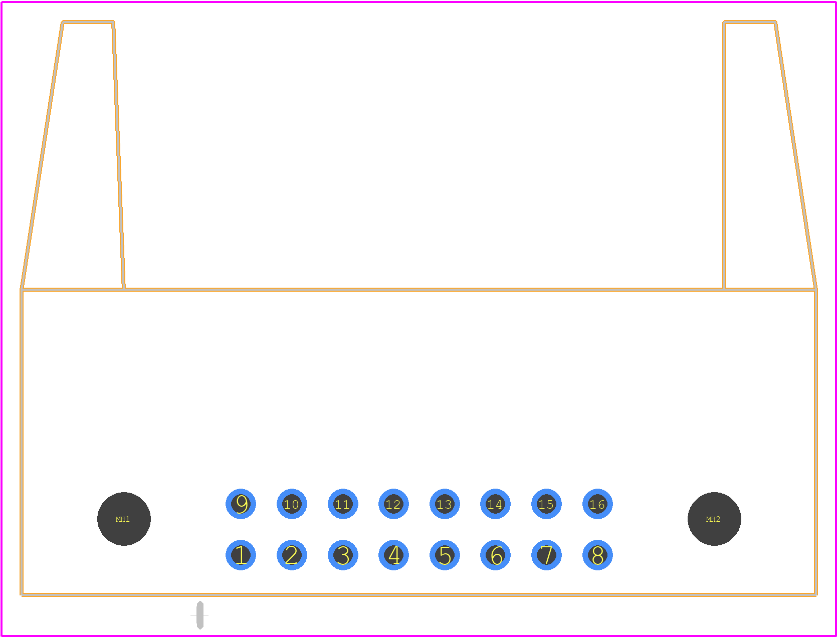 2-5499141-3 - TE Connectivity PCB footprint - Other - Other - 2-5499141-3-2