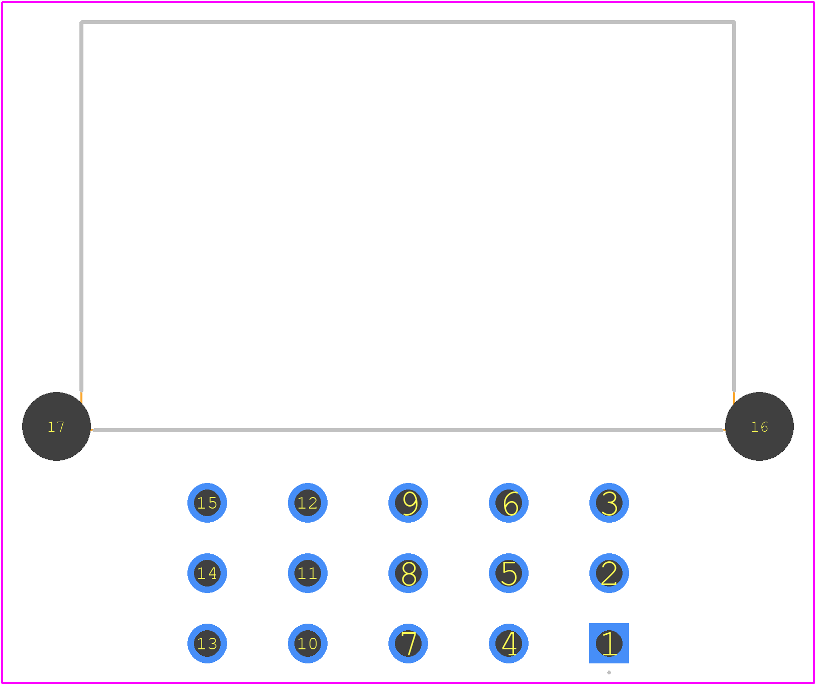 3-966140-2 - TE Connectivity PCB footprint - Other - Other - 3-966140-2-2