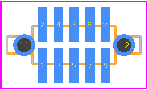 5-104652-1 - TE Connectivity PCB footprint - Other - Other - 5-104652-1-2