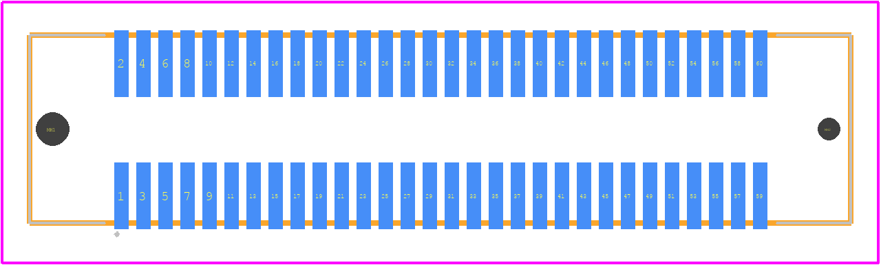 5-5179010-2 - TE Connectivity PCB footprint - Other - Other - 5-5179010-2-1
