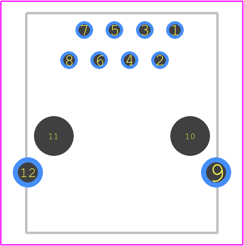 5555141-1 - TE Connectivity PCB footprint - Other - Other - 5555141-1