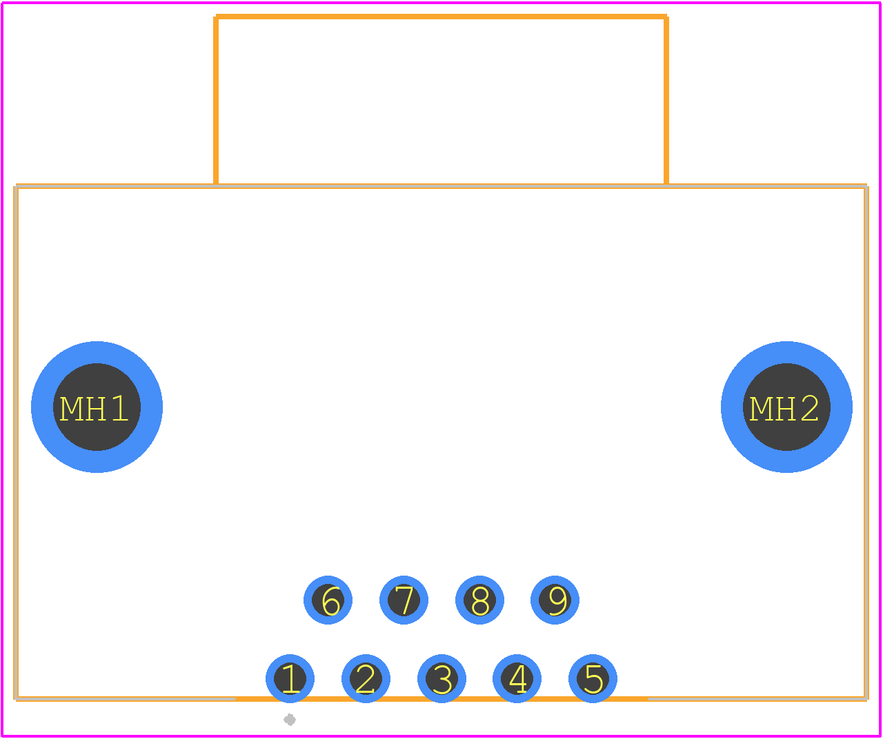 5745988-4 - TE Connectivity PCB footprint - Other - Other - 5745988-4-1