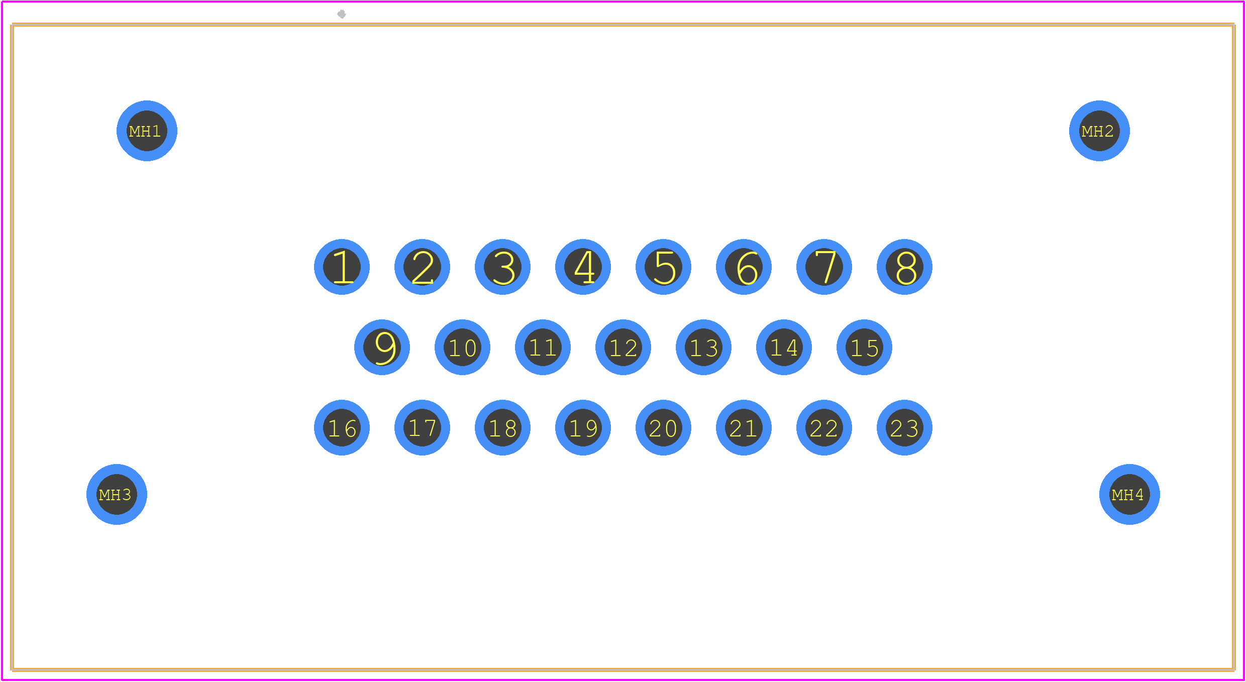 776200-1 - TE Connectivity PCB footprint - Other - Other - 776200-1-2