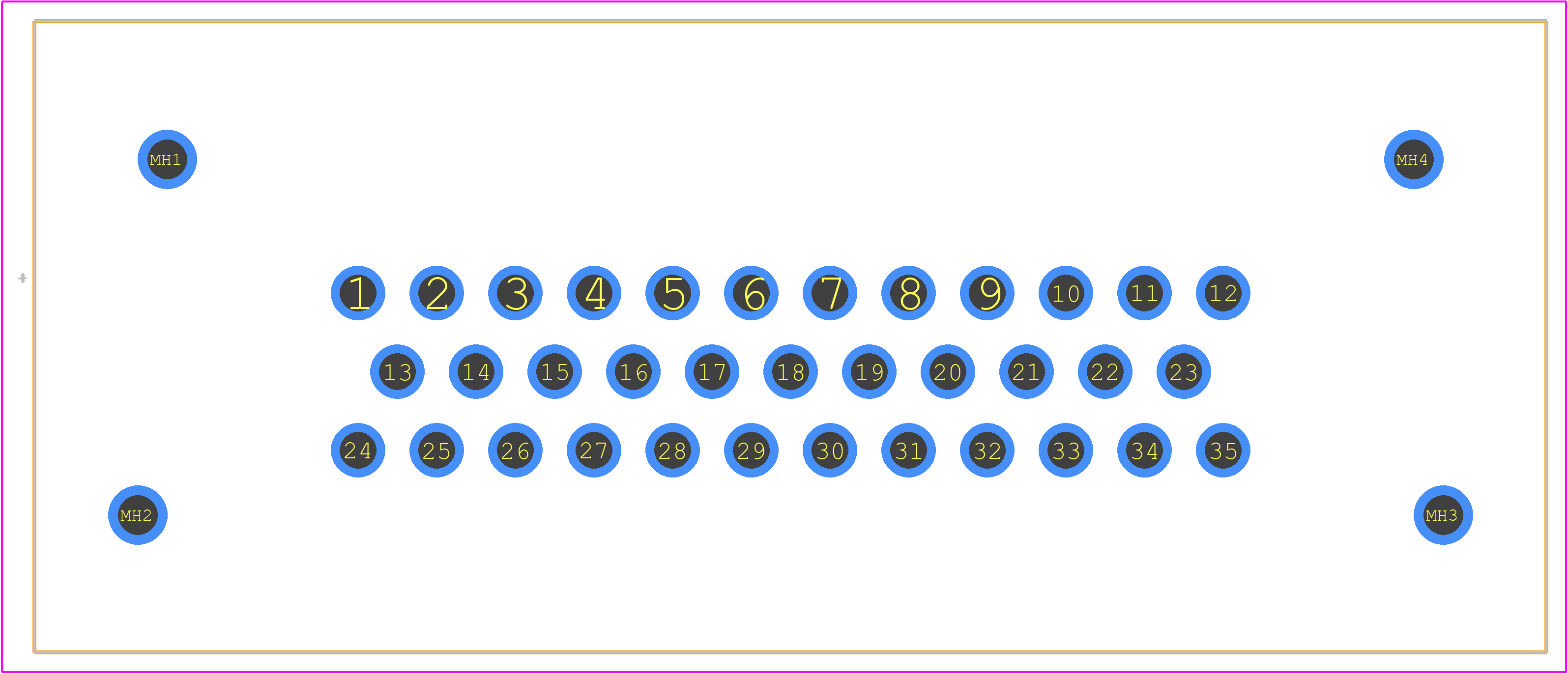 776231-1 - TE Connectivity PCB footprint - Other - Other - 776231-1-1