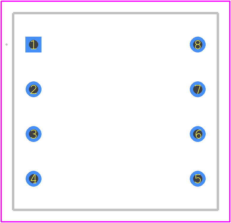 HA3858 - COILCRAFT PCB footprint - Other - Other - HA3858-1
