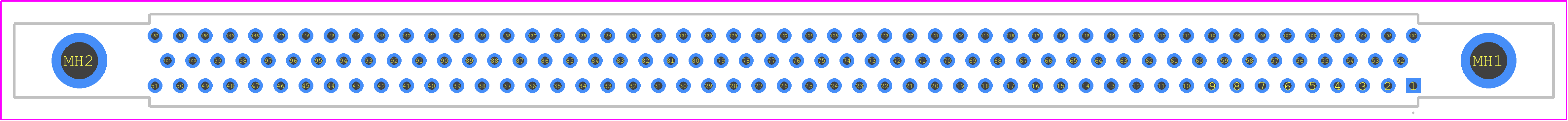 HPH152UFPHA000 - Smiths Interconnect PCB footprint - Other - Other - HPH152UFPHA000-2