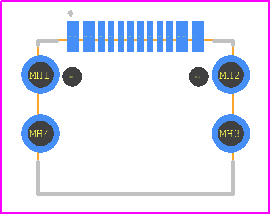 USB4730-GF-A - GCT (GLOBAL CONNECTOR TECHNOLOGY) PCB footprint - Other - Other - USB4730-GF-A-1