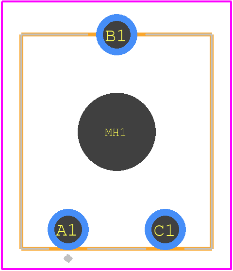 CB10LV474M - TE Connectivity PCB footprint - Other - Other - CB10LV474M-2