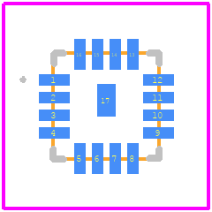 A6983CQTR - STMicroelectronics PCB footprint - Other - Other - A6983CQTR