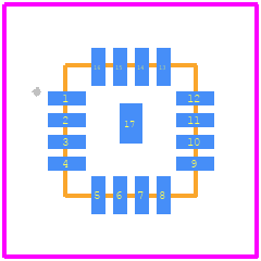 A6983NQTR - STMicroelectronics PCB footprint - Other - Other - A6983NQTR-4
