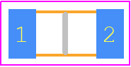 NRC12ZOTRF - NIC Components PCB footprint - Resistor Chip - Resistor Chip - NRC12ZOTRF