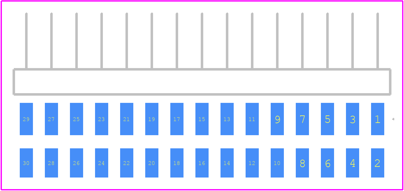 MMT-115-02-L-DH - SAMTEC PCB footprint - Other - Other - MMT-115-02-L-DH-2