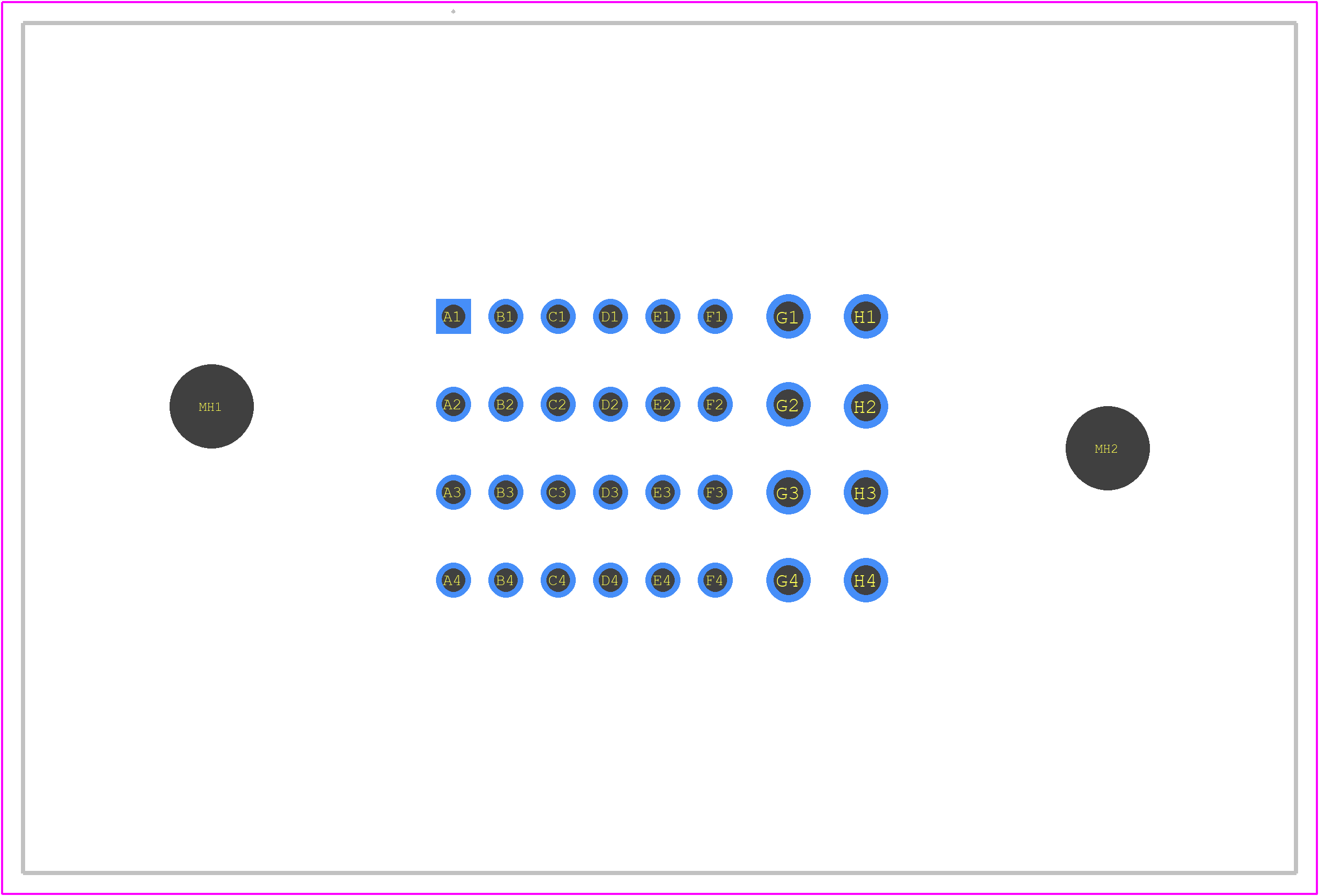 2334366-2 - TE Connectivity PCB footprint - Other - Other - 2334366-2-3