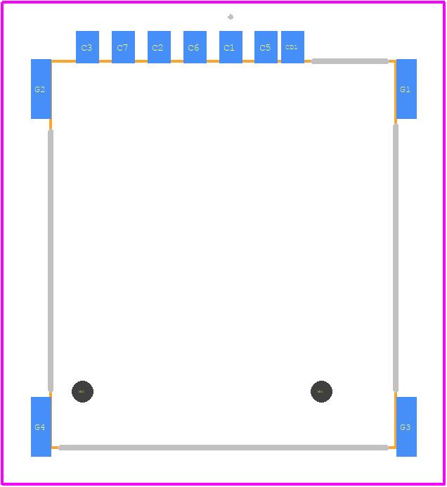 NSIM-7-A - Same Sky PCB footprint - Other - Other - NSIM-7-A-2