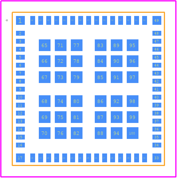 WL1807MODGIMOCR - Texas Instruments PCB footprint - Other - Other - MOC0100A_2025