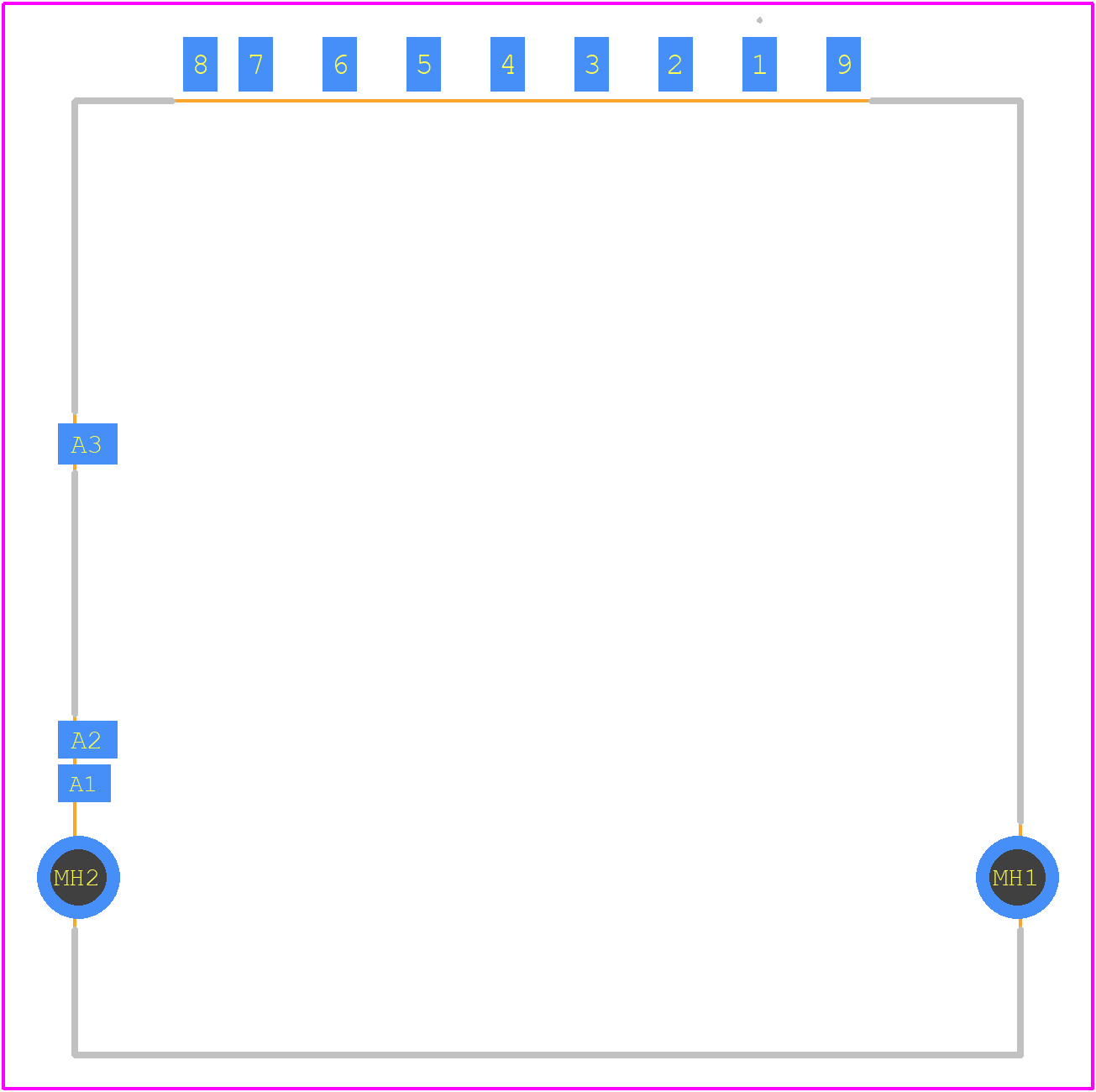 AXA2R73061 - Panasonic PCB footprint - Other - Other - AXA2R73061-5