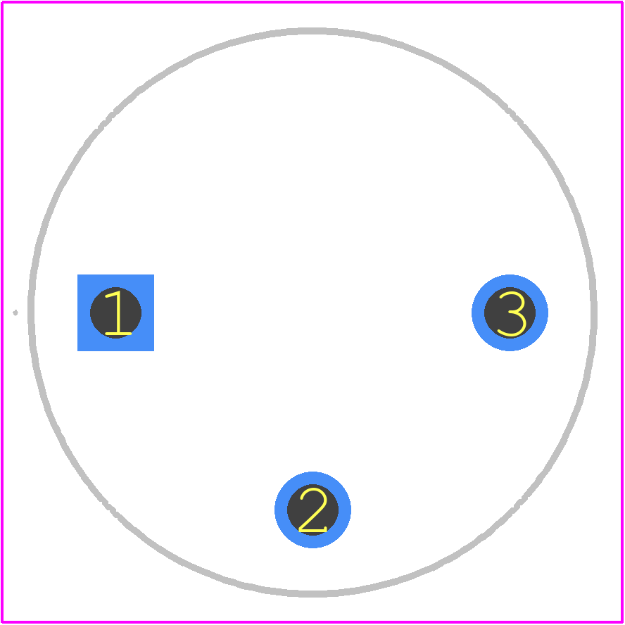ME3-H2S - WINSEN PCB footprint - Other - Other - ME3-H2S-2