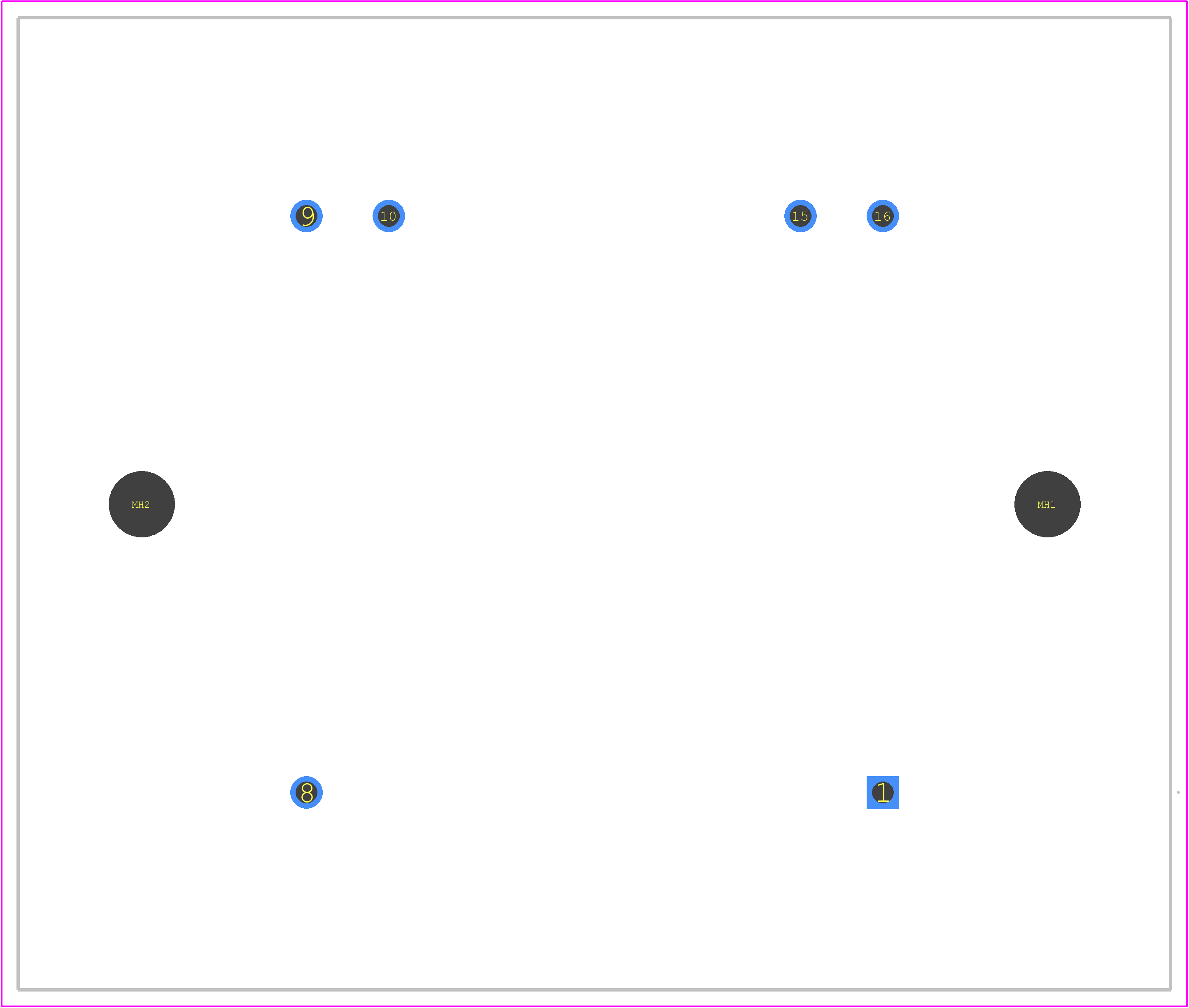 44376 - MYRRA PCB footprint - Other - Other - 44376-5