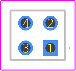 BLG2X2 - Econ Connect PCB footprint - Other - Other - BLG2X2-3