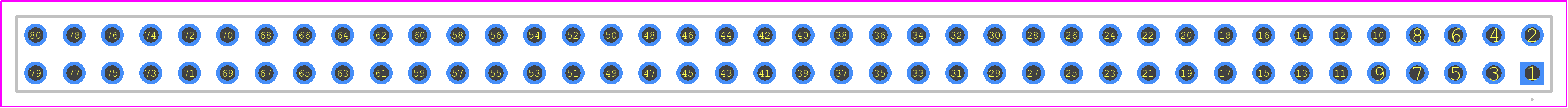 BLG2X40 - Econ Connect PCB footprint - Other - Other - BLG2X40-2