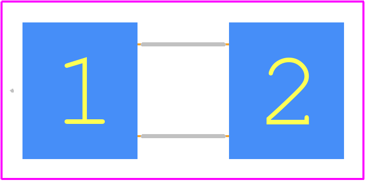 46208000000 - LITTELFUSE PCB footprint - Other - Other - 46208000000-2