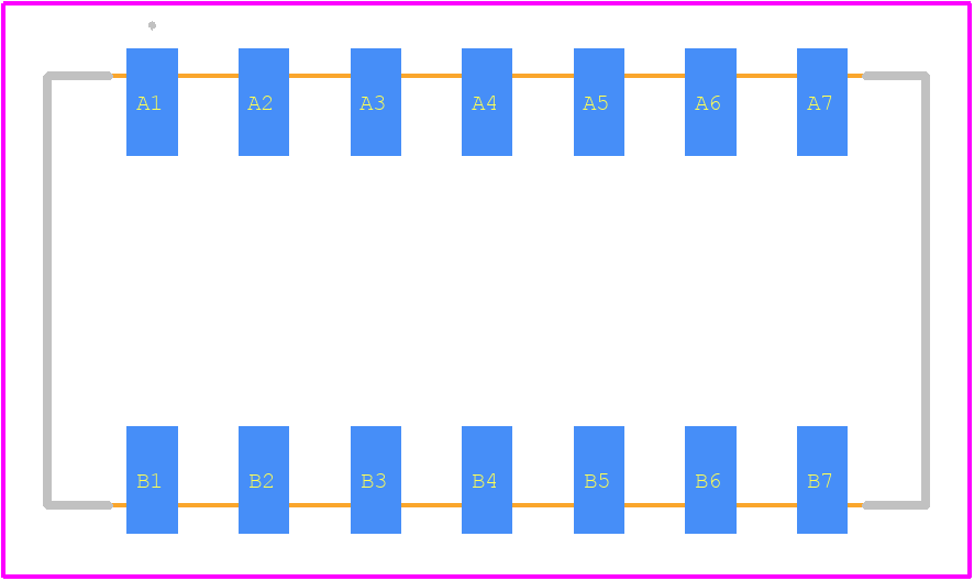 204-7ST - CTS PCB footprint - Other - Other - 204-7ST-1