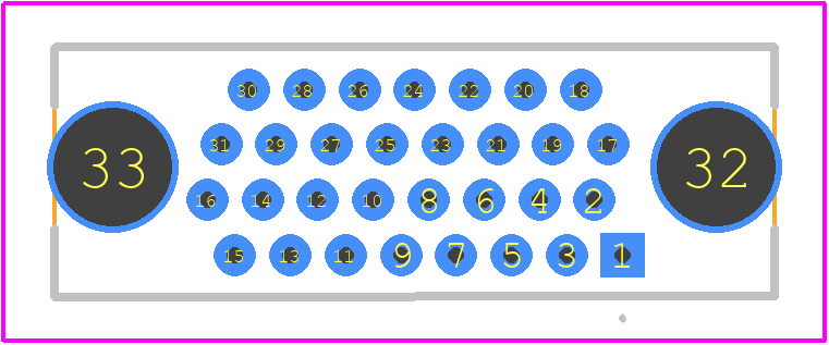 NK-2G2-031-135-JC00 - Molex PCB footprint - Other - Other - NK-2G2-031-135-JC00-2