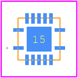 TPS62736RGYT - Texas Instruments PCB footprint - Other - Other - TPS62736RGYT-2