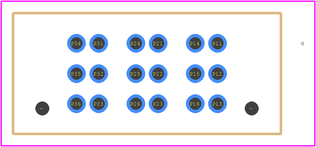 MPS-03-7.70-01-L-V - SAMTEC PCB footprint - Other - Other - MPS-03-7.70-01-L-V-1