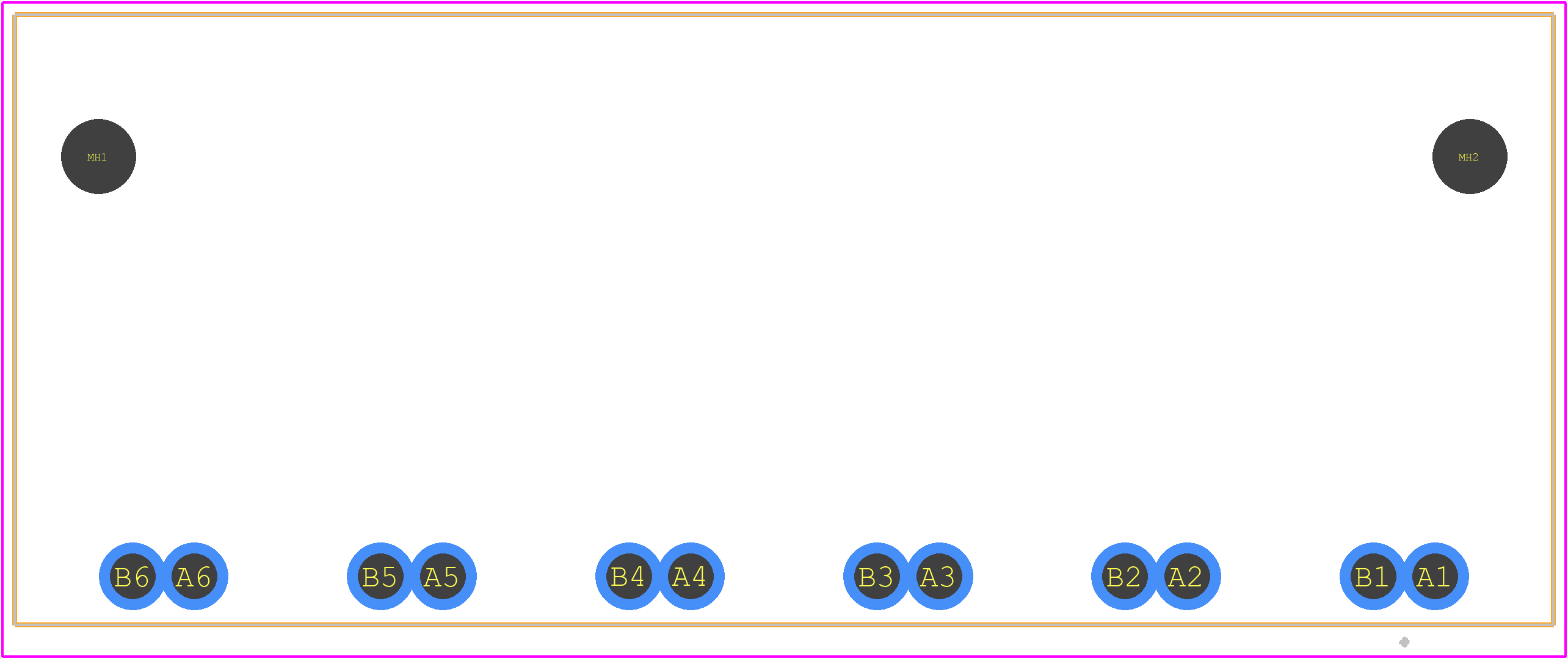DF60-6P-10.16DS(27) - Hirose PCB footprint - Other - Other - DF60-6P-10.16DS(27)-1